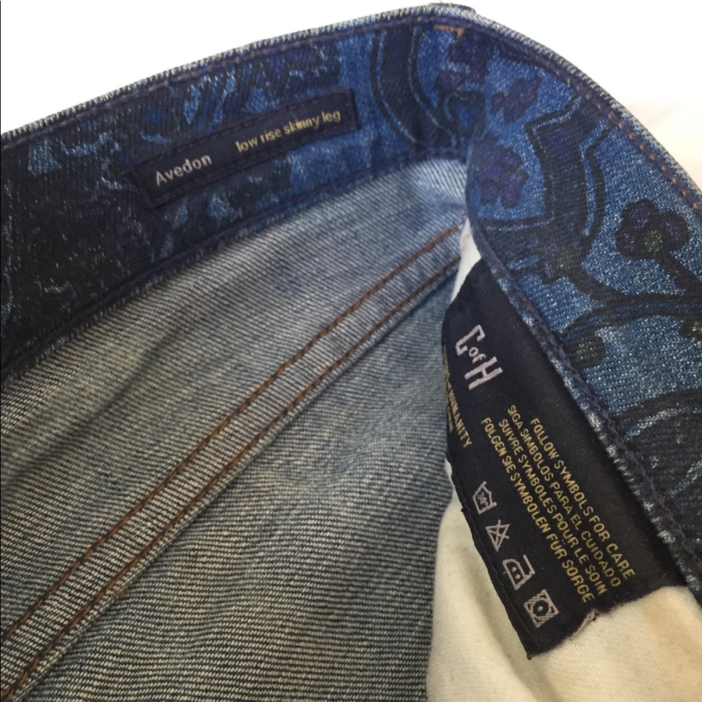 CofH Avedon Low-rise Skinny Ankle Cut Jeans - Picture 6 of 8